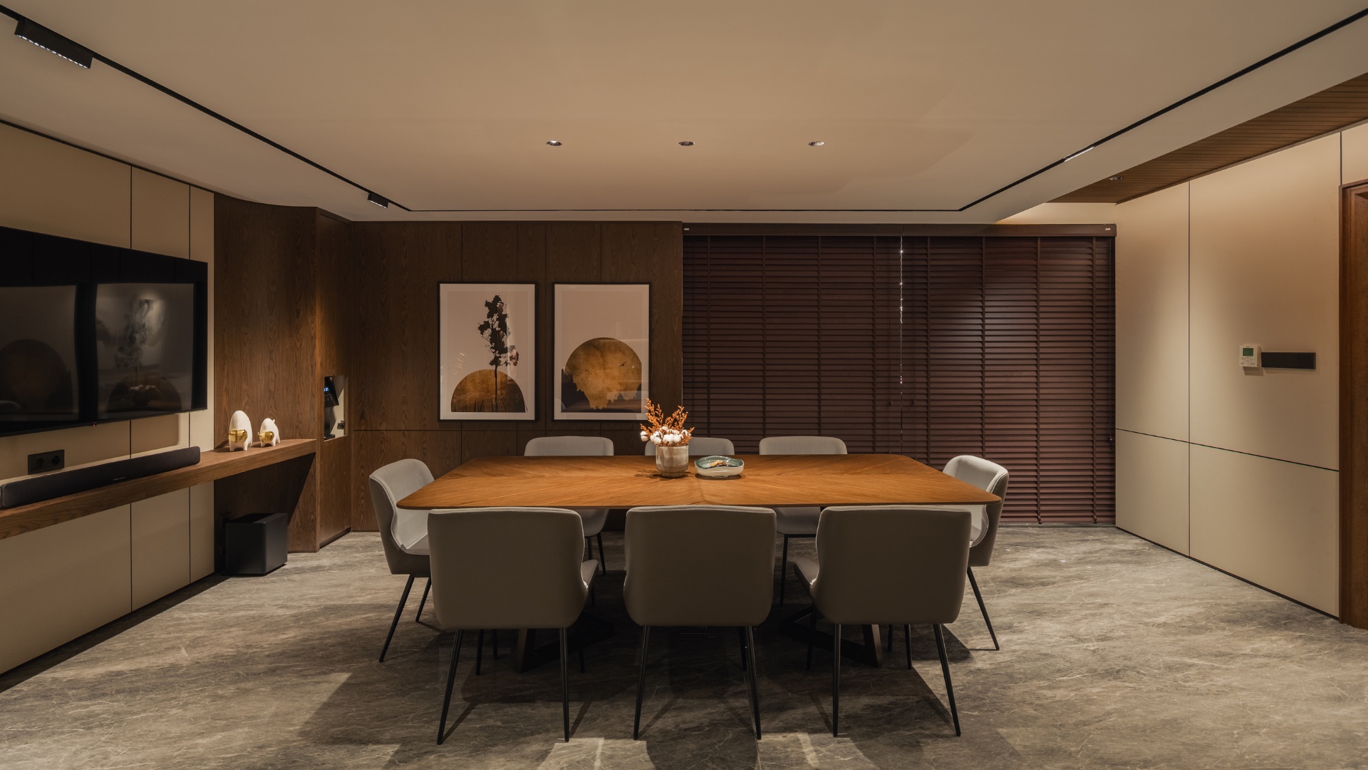 Dining Room, after Elca lighting